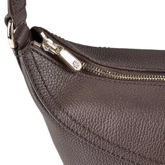 Boss Lenah Shoulder Bag Genuine Leather 30 cm