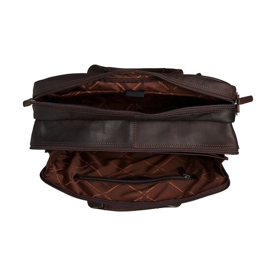 The Chesterfield Brand Wax Pull Up Briefcase Leather 44 cm Laptop compartment