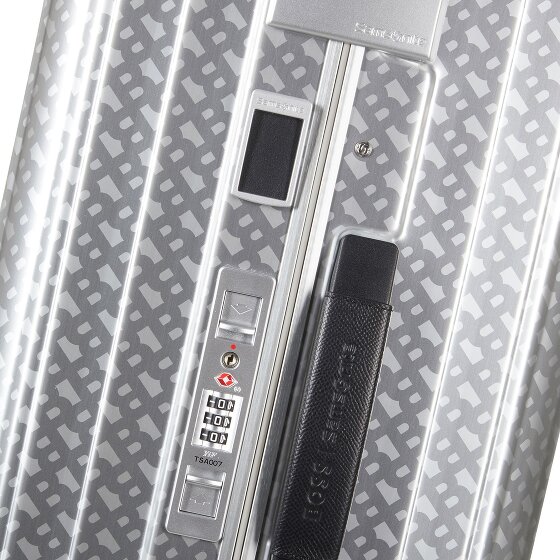 Samsonite Lite-Box Alu Boss Edition 4-wheel Cabin suitcase, Aluminum, 55 cm