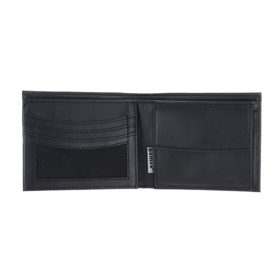 oxmox Leather Wallet RFID protection Genuine Leather 12 cm