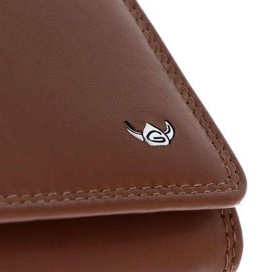 Golden Head Polo Wallet RFID protection Genuine Leather 10 cm
