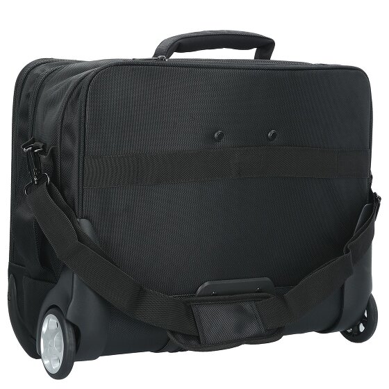 Dermata 2 wheels Wheeled briefcase 38 cm Laptop compartment