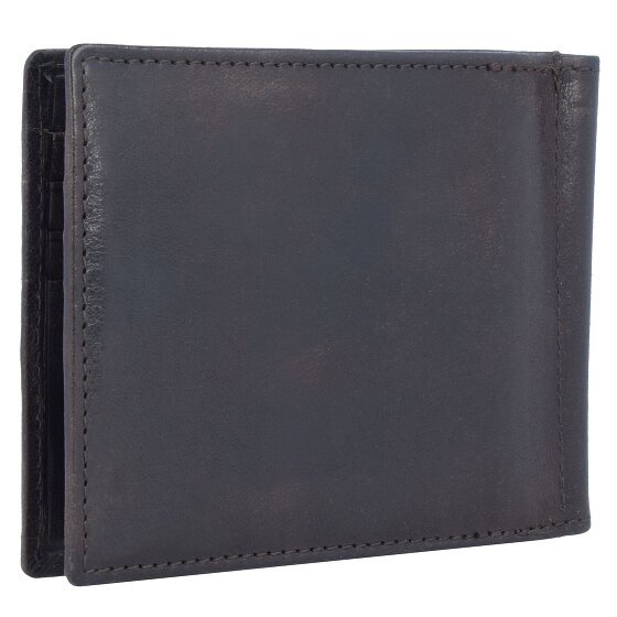 Braun Büffel Arezzo credit card case RFID leather 12 cm