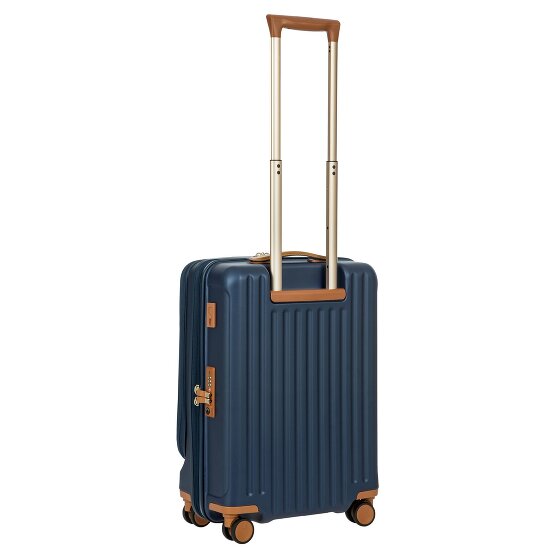 Bric's Capri 4 wheels Cabin trolley 55 cm Laptop compartment with expansion pleat