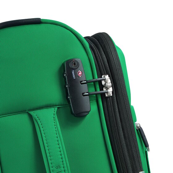 Delsey Paris x Colors Benetton Color Block 4-wheeled cabin trolley 55 cm with expansion fold