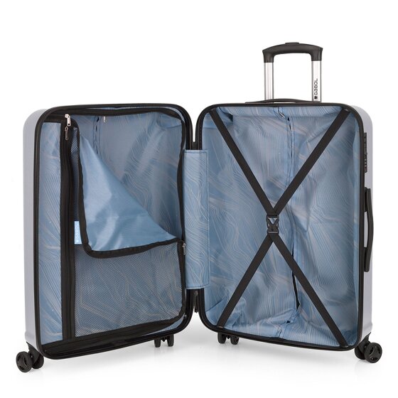 Gabol Juego 3 4 roll suitcase set 3pcs. Gabol Juego 3 4 roll suitcase set 3pcs.