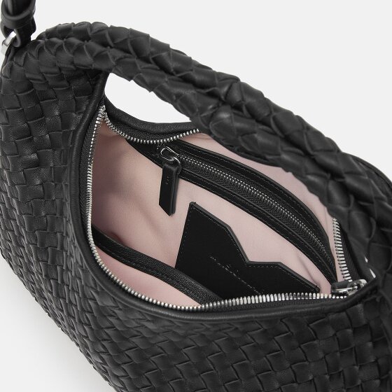 LES VISIONNAIRES Sadie Weave Shoulder Bag Leather 37 cm