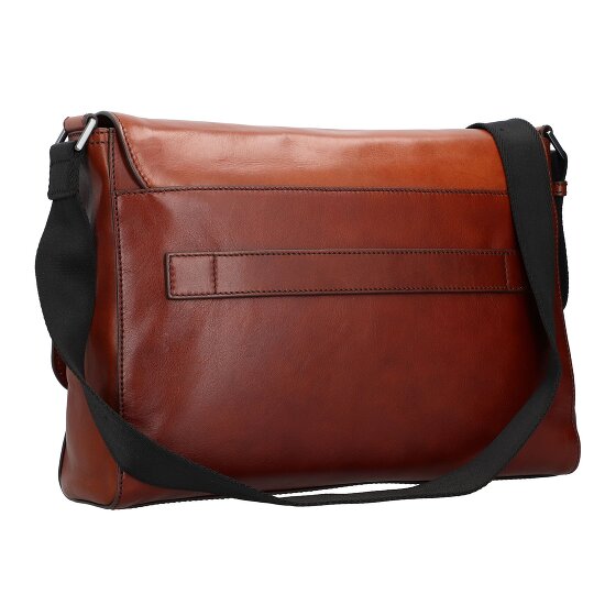 The Bridge Damiano Briefcases Messenger Leather 37 cm Laptop compartment