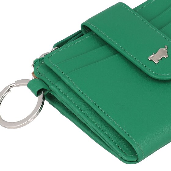 Braun Büffel Joy Credit card case RFID protection Genuine Leather 11 cm