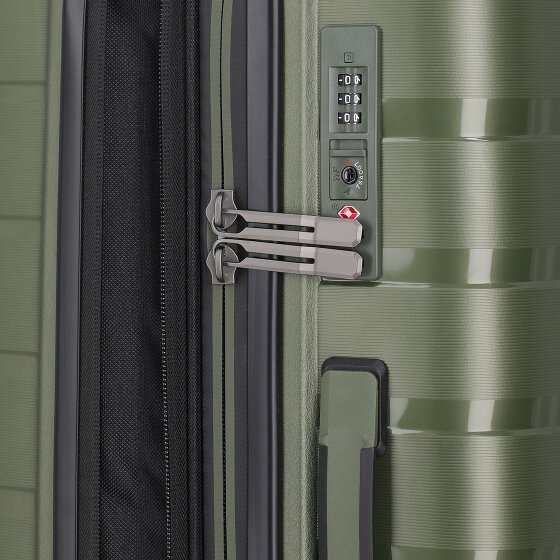Travelite Air Base 4 wheels Trolley M 67 cm with expansion pleat