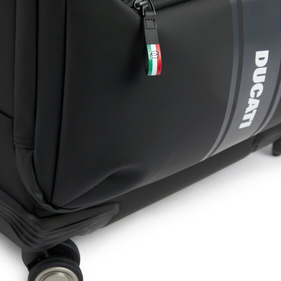 Piquadro Piquadro x Ducati Limited 4 wheels Cabin trolley 55 cm
