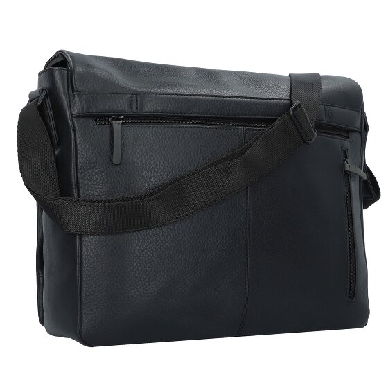 Jost Stockholm Messenger bag leather 38 cm laptop compartment