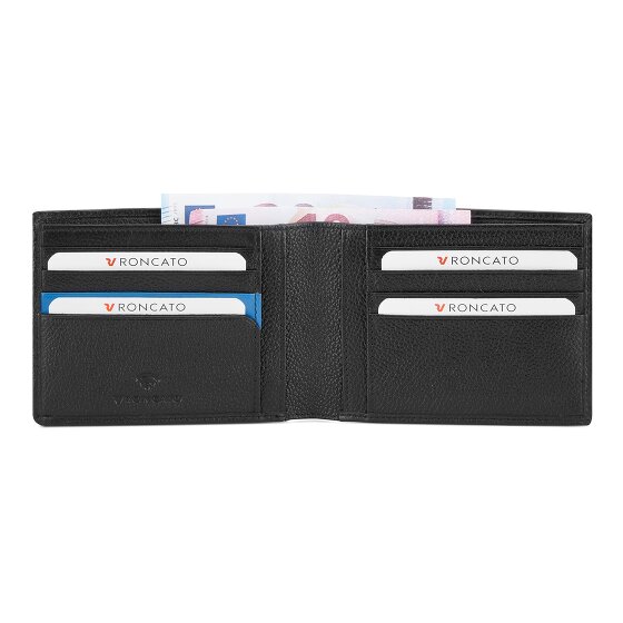 Roncato Trial DLX Wallet RFID protection Leather 12.5 cm