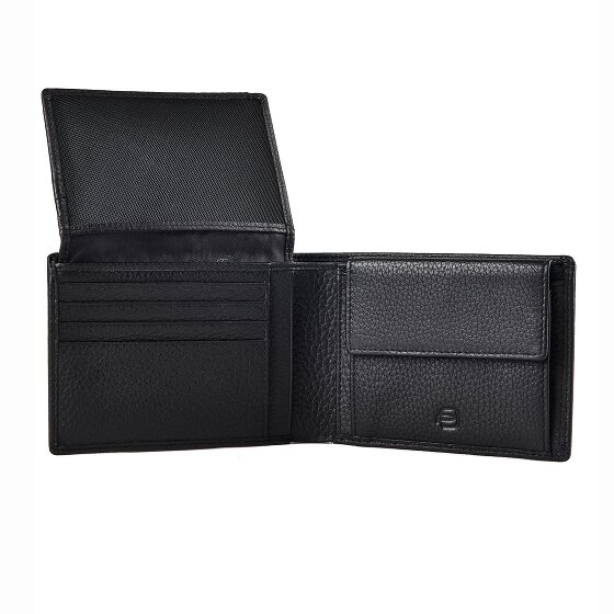 Piquadro Wallet RFID protection Genuine Leather 13 cm