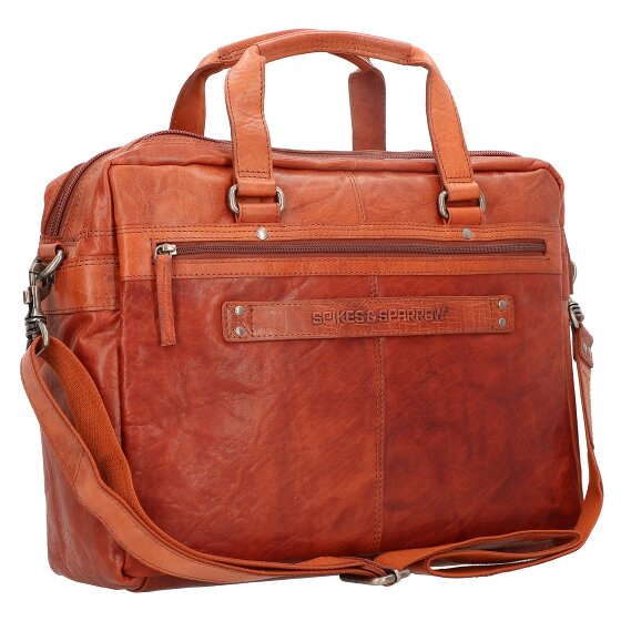 Spikes & Sparrow Briefcase leather 41 cm laptop compartment