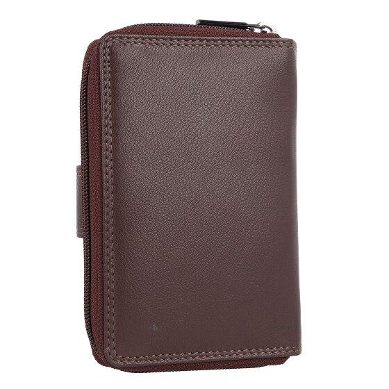 mano Donna Giulia wallet leather 9 cm