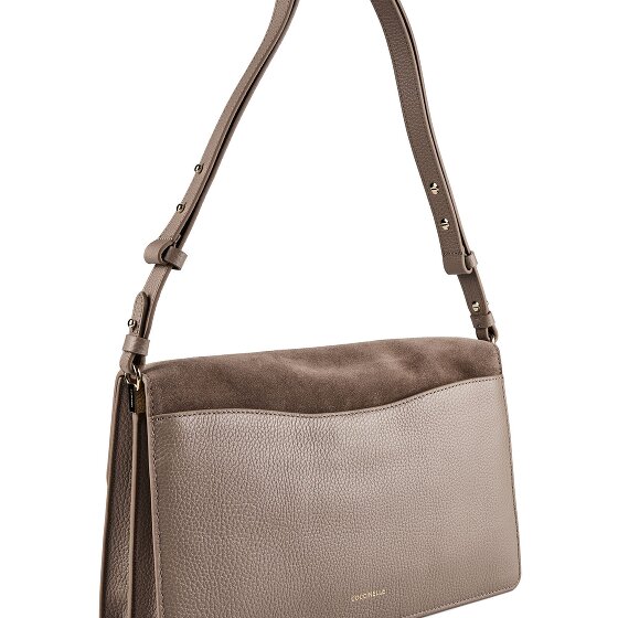 Coccinelle C-Me Shoulder Bag Genuine Leather 32 cm