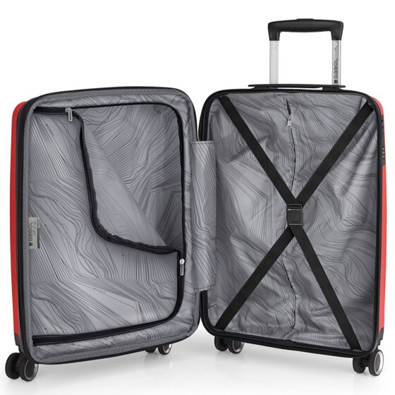 Gabol Kume 4 wheels Suitcase set 3-piece with expansion pleat