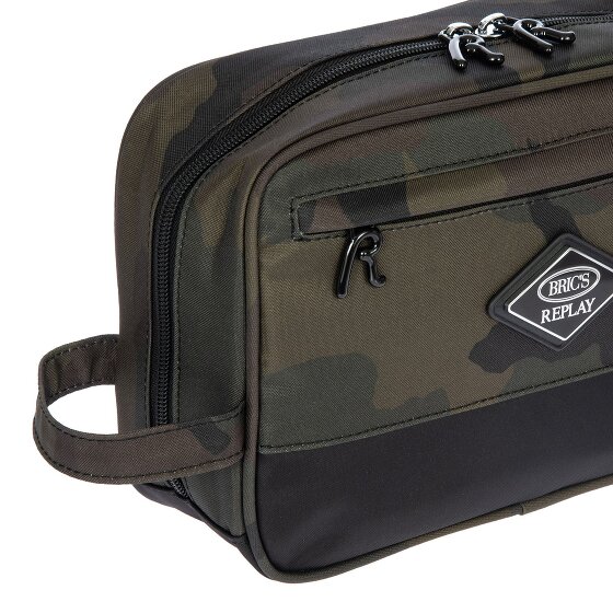 Bric's Replay Camouflage Toilet bag 25 cm