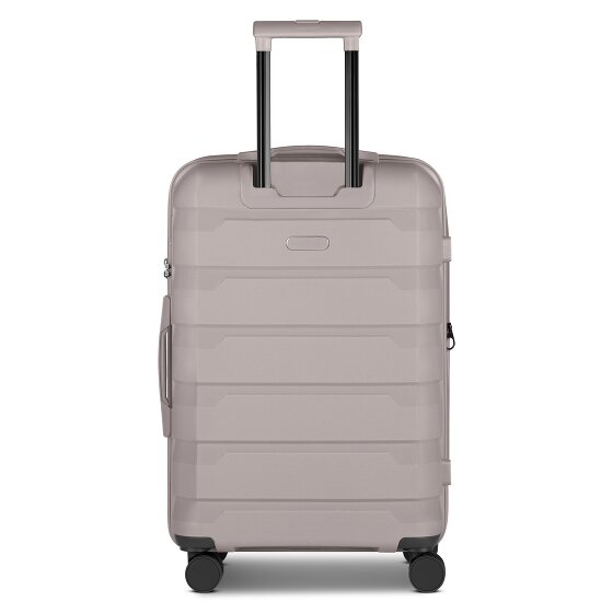 d&n South Dakota 4 wheels Trolley M 66 cm with expansion pleat
