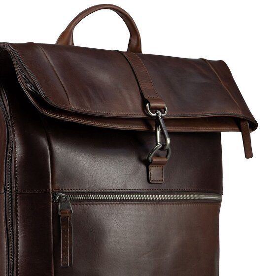 Jost Lund Business backpack Genuine Leather 44 cm Laptop compartment