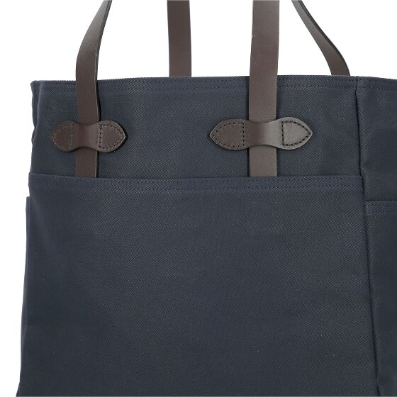 Filson Luggage Twill Shopper Bag Leather 35.5 cm