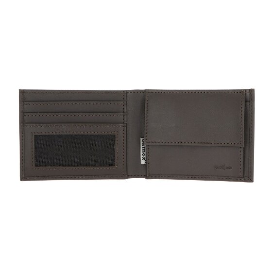 oxmox Leather Wallet RFID protection Genuine Leather 11 cm