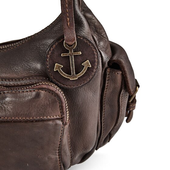 Harbour 2nd Anchor Love Shoulder Bag Genuine Leather 30 cm