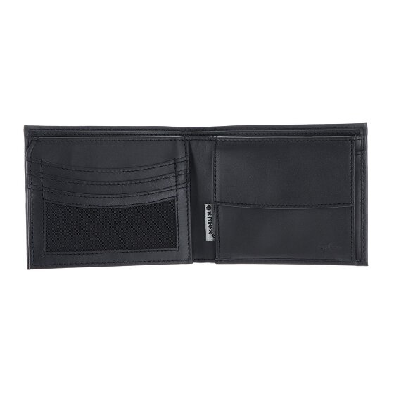 oxmox Leather Wallet RFID protection Genuine Leather 12 cm