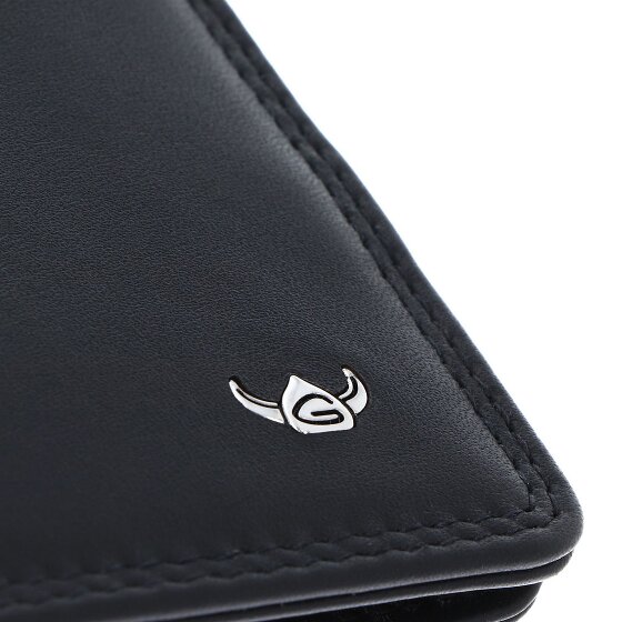 Golden Head Polo Credit card case RFID protection Genuine Leather 7.5 cm