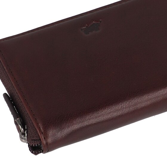 Braun Büffel Arezzo Credit card case RFID protection Leather 11.5 cm