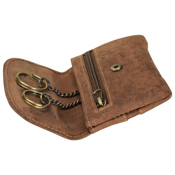 Greenburry Vintage key wallet leather 12 cm