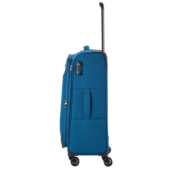 Travelite Chios 4 wheels Suitcase set 3-piece with expansion pleat