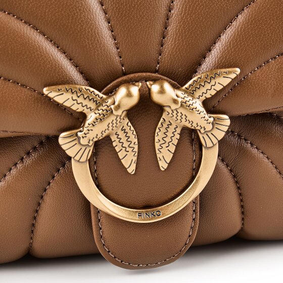 PINKO Love Puff Shoulder Bag Genuine Leather 23 cm