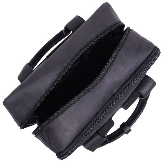Strellson Brick Lane backpack leather 42 cm laptop compartment