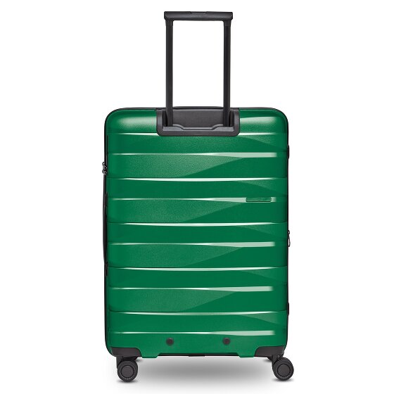 Bergpfeil Travel 4-wheel suitcase set, 3-piece, with stretch fold