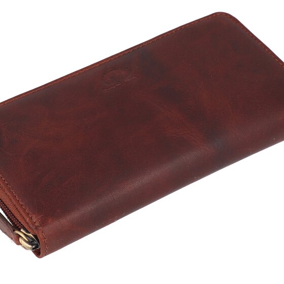 Greenburry Rugged Wallet RFID protection Leather 19 cm