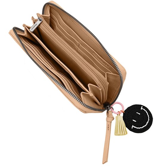 FredsBruder Take A Smile Wallet Leather 19 cm FredsBruder Take A Smile Wallet Leather 19 cm