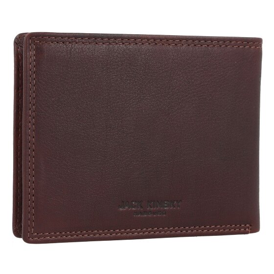 Jack Kinsky Wallet RFID protection Leather 12 cm