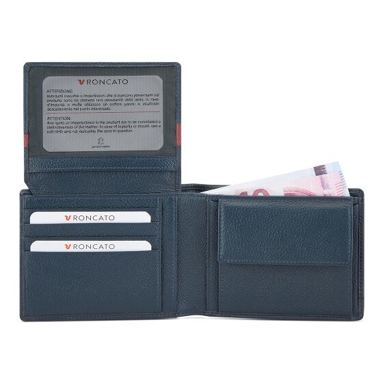 Roncato Trial DLX Wallet RFID protection Leather 9.5 cm