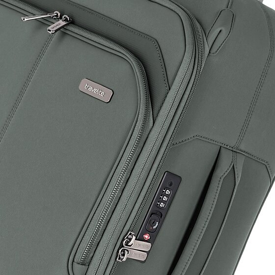 Travelite Priima 4 wheels Cabin trolley 55 cm with expansion pleat