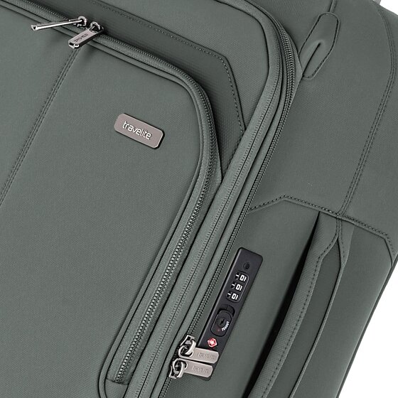 Travelite Priima 4 wheels Cabin trolley 55 cm with expansion pleat