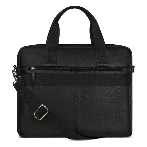 Bugatti Valencia Briefcase Genuine Leather 37 cm Laptop compartment