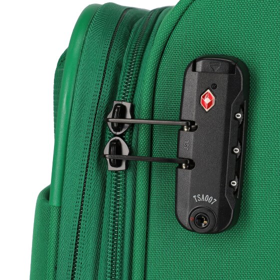 Travelite Rügen 4 wheels Suitcase set 3-piece with expansion pleat