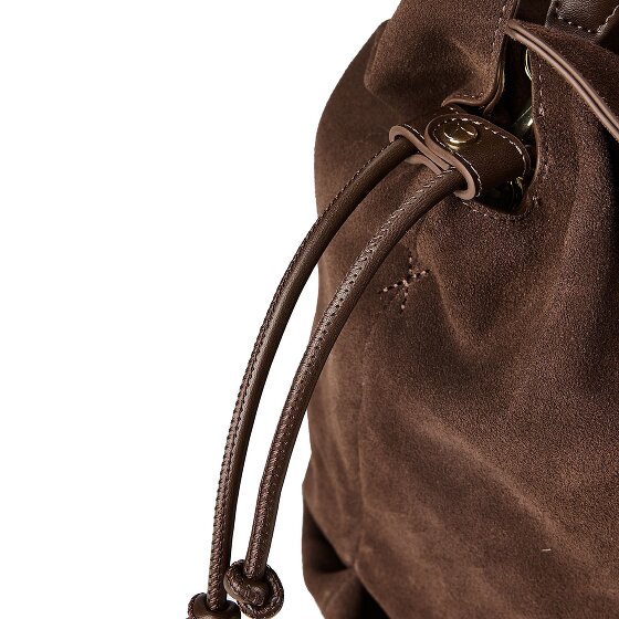 Hey Marly Cool Companion Suede Bucket bag Genuine Leather 38 cm