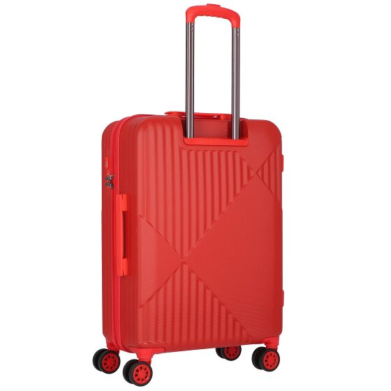 Check.In Liverpool 4 Roll Suitcase Set 3pcs.