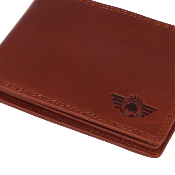 Greenburry Vintage Wallet RFID protection Leather 12.5 cm