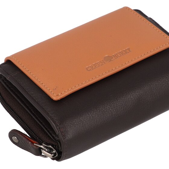 Greenburry Nappa Wallet RFID protection Leather 14 cm