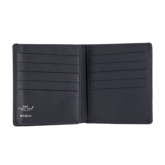Golden Head Polo Wallet RFID protection Genuine Leather 11 cm