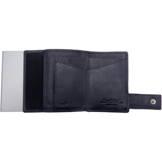 SecWal SecWal 2 credit card case wallet RFID leather 9 cm